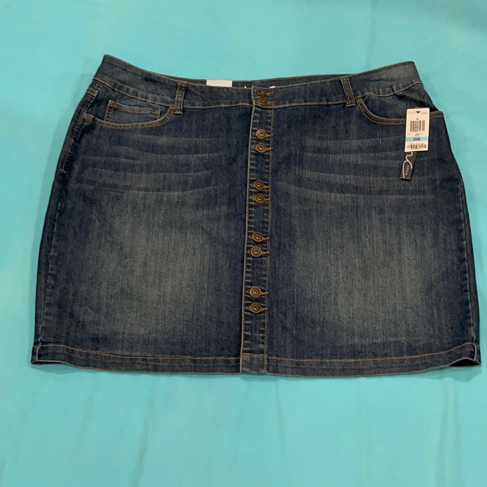 INC international concepts women’s jean skirt